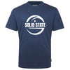 Solid State Plus Size Logo Premium Weight T-Shirt Navy