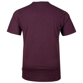 Solid State Plus Size Skull T-Shirt Burgundy