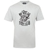 Solid State Plus Size Fight Club T-Shirt Grey Marl