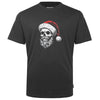 Solid State Plus Size Santa Skull T-Shirt Black