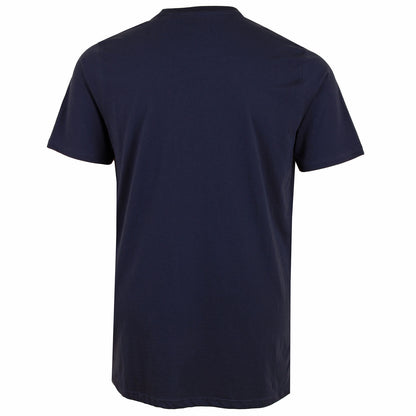 Solid State Plus Size Wichita 'Oldman Classic Car' T-Shirt Navy