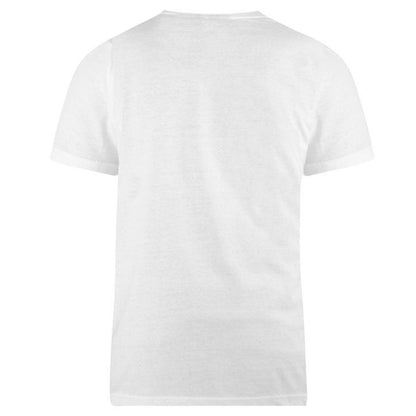 Plus Size Flyers Plain T-Shirt White