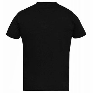 D555 Plus Size Flyers Plain T-Shirt Black