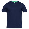 Plus Size Flyers Plain T-Shirt Navy