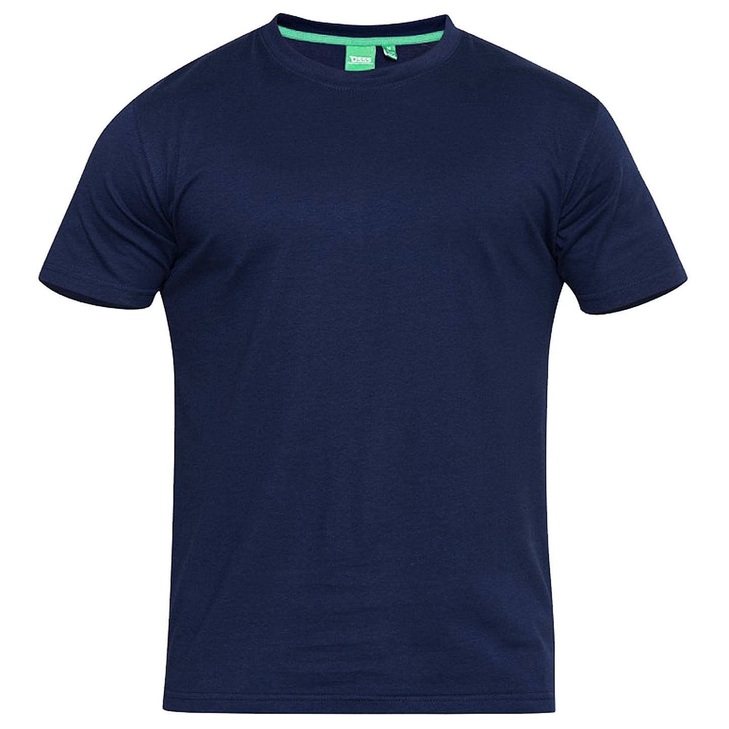 Plus Size Flyers Plain T-Shirt Navy