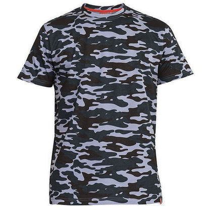 Plus Size Gaston Camouflage T-Shirt Storm