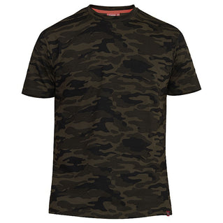 D555 Plus Size Gaston Camouflage T-Shirt Jungle