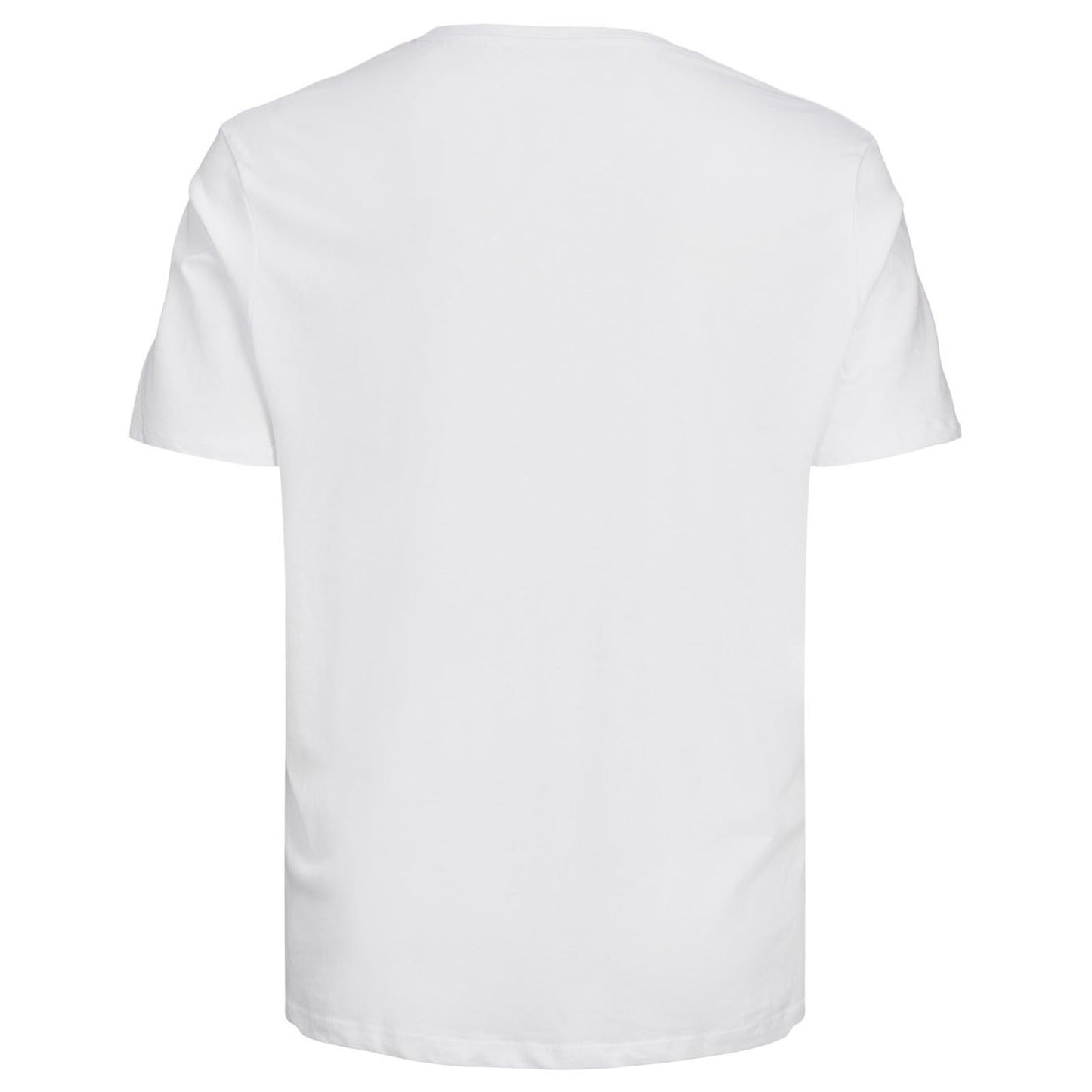 Jack & Jones Plus Size Corp Logo Large Graphic T-Shirt White