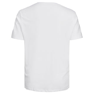 Jack & Jones Plus Size Corp Logo Large Graphic T-Shirt White