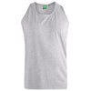 Plus Size Fabio Plain Vest Grey