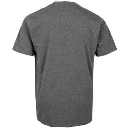 Solid State Plus Size Houston Premium Weight T-Shirt Charcoal Marl