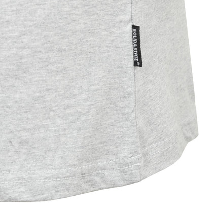 Plus Size Houston Premium Weight T-Shirt Grey Marl