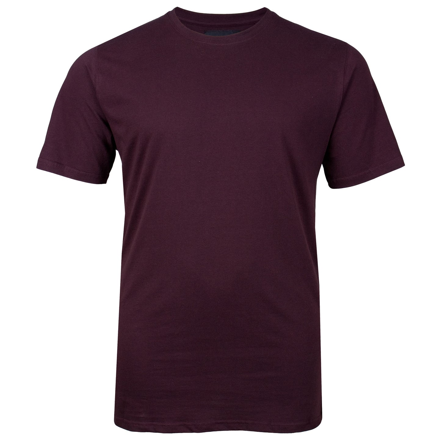 Plus Size Houston Crew T-Shirt Burgundy