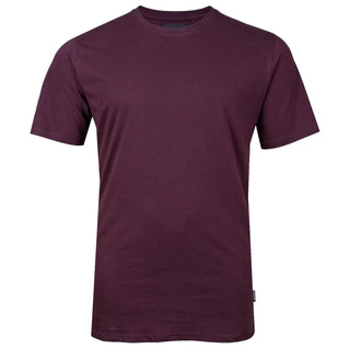 Solid State Plus Size Houston Premium Weight T-Shirt Burgundy