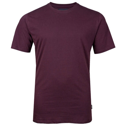 Solid State Plus Size Houston Premium Weight T-Shirt Burgundy