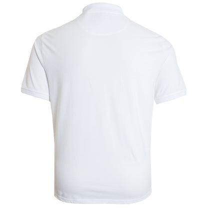 Plus Size Sp400 Plain Polo White