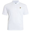 Plus Size Sp400 Plain Polo White