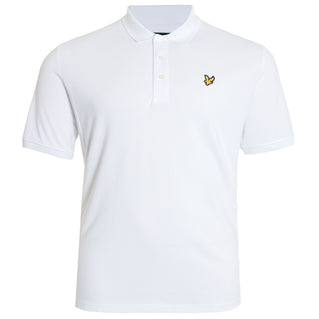 Lyle & Scott Plus Size Sp400 Plain Polo White