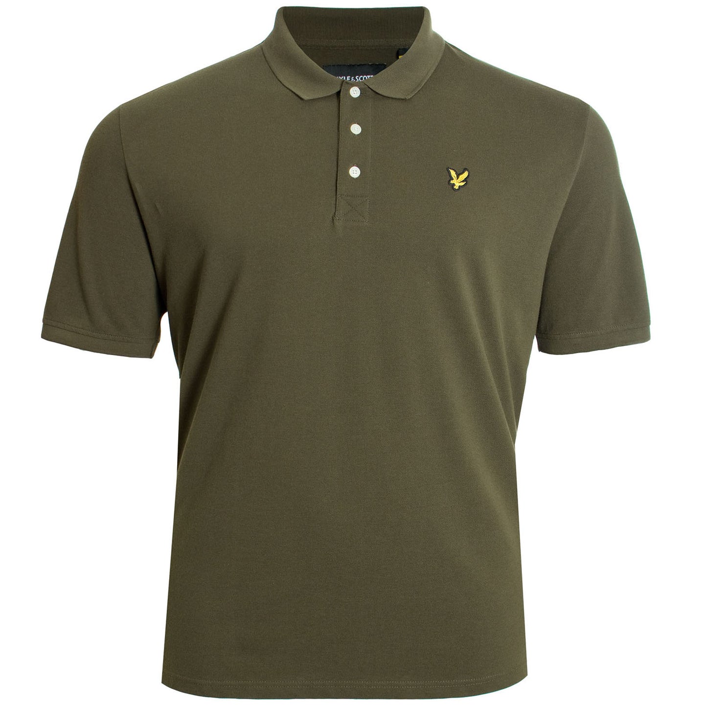 Plus Size Sp400 Plain Polo Olive