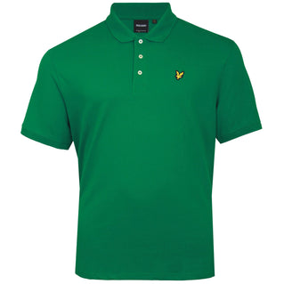 Lyle & Scott Plus Size Sp400 Plain Polo Court Green