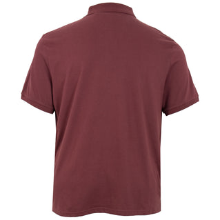 Lyle & Scott Plus Size Polo Shirt Burgundy