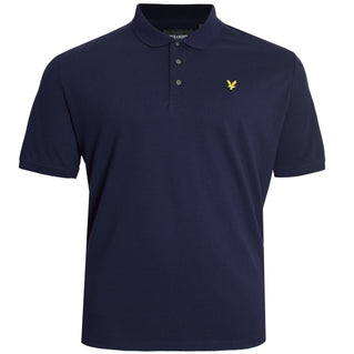 Lyle & Scott Plus Size Sp400 Plain Polo Navy