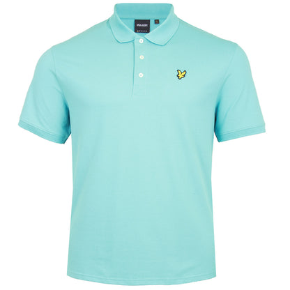 Lyle & Scott Plus Size Sp400 Plain Polo Alpine Sky