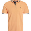 Jack & Jones Plus Size Paulos Polo Apricot Ice