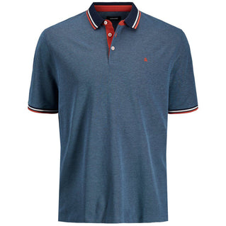 Jack & Jones Plus Size Paulos Polo Denim Blue