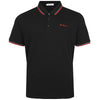 Plus Size Signature Tipped Polo Black