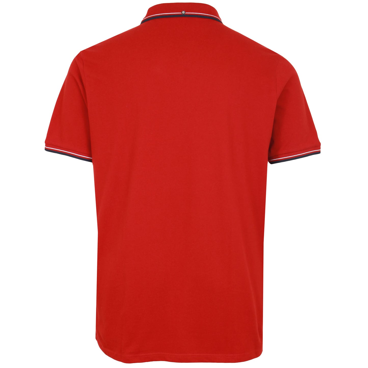 Plus Size Signature Tipped Polo Red