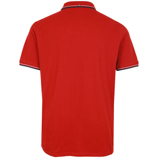 Ben Sherman Plus Size Signature Tipped Polo Red