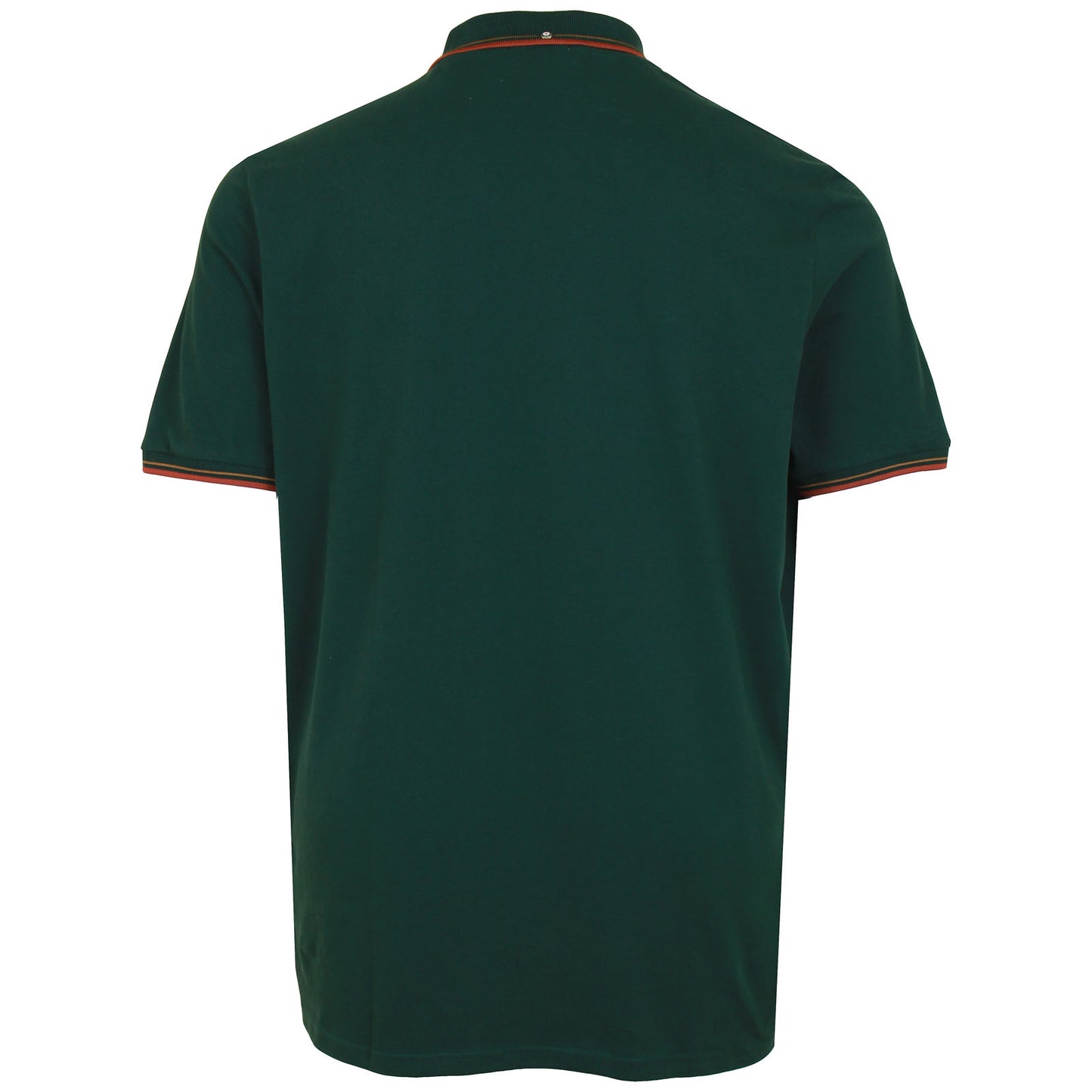 Plus Size Signature Tipped Polo Dark Green