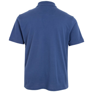 Solid State Plus Size Maine Plain Polo Navy