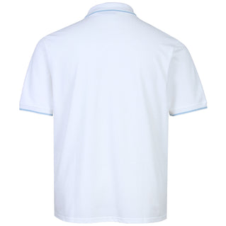 Lyle & Scott Plus Size Tipped Polo Shirt White