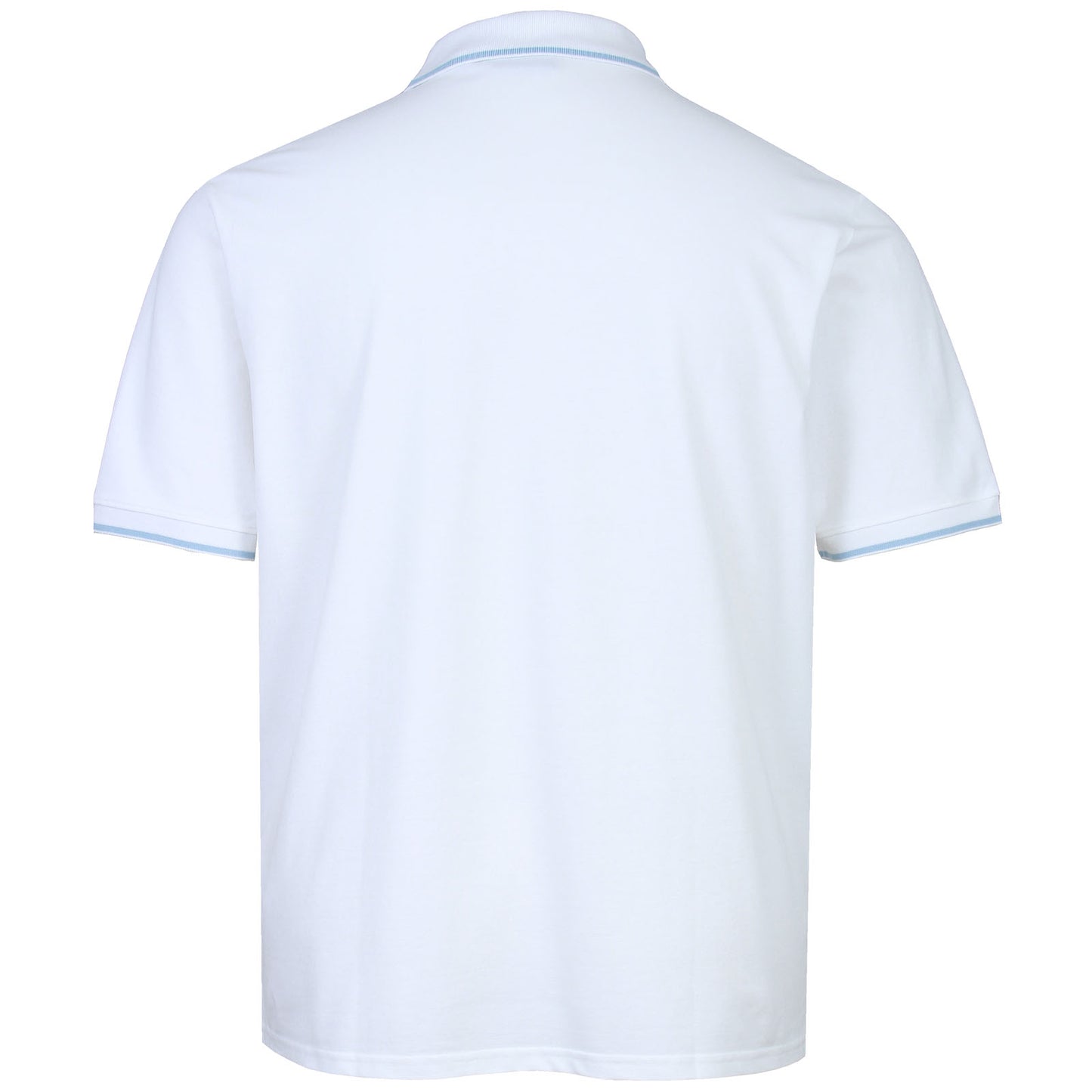 Lyle & Scott Plus Size Tipped Polo Shirt White