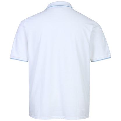 Lyle & Scott Plus Size Tipped Polo Shirt White