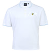 Lyle & Scott Plus Size Tipped Polo Shirt White