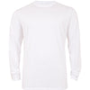 Solid State Plus Size Chicago Premium Weight L/S T-Shirt White