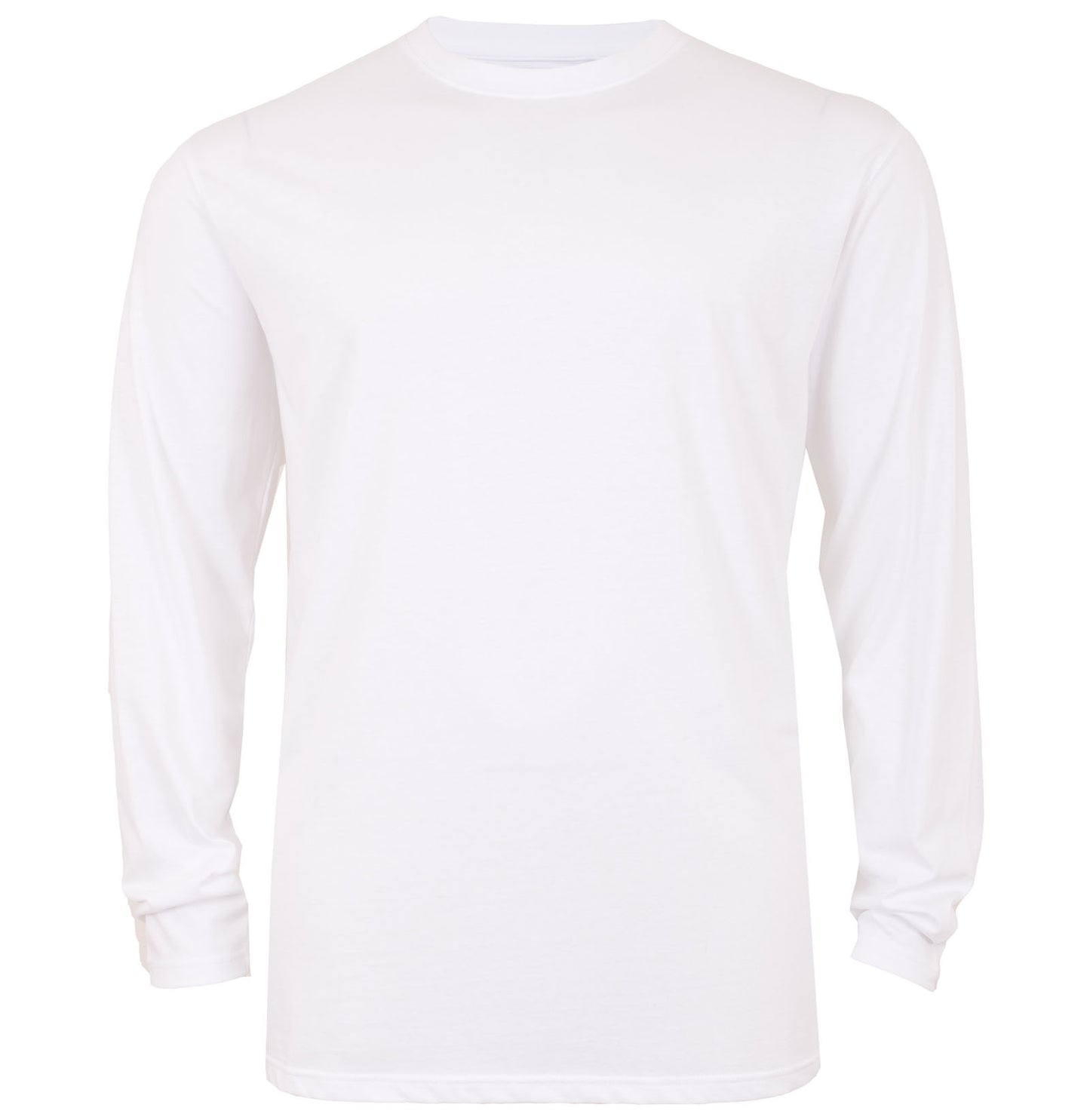 Plus Size Chicago Premium Weight L/S T-Shirt White