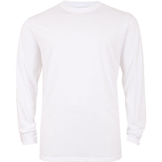 Solid State Plus Size Chicago Premium Weight L/S T-Shirt White