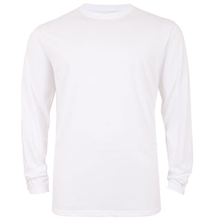 Solid State Plus Size Chicago Premium Weight L/S T-Shirt White