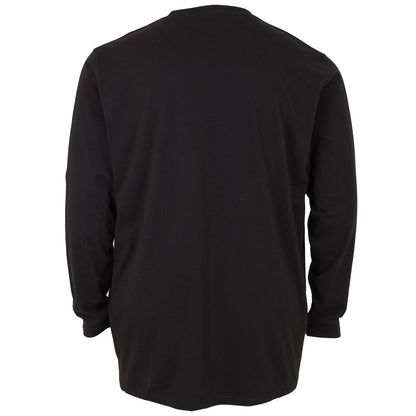 Solid State Plus Size Chicago Premium Weight L/S T-Shirt Black