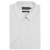 Double Two Plus Size Short Sleeve Shirt White