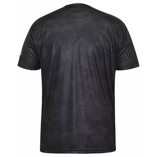 D555 Plus Size Hudson Dry Wear T-Shirt Black Camo