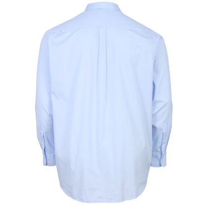 Tommy Hilfiger Plus Size Poplin Solid Long Sleeve Shirt Sweet Blue