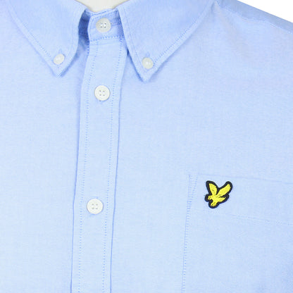 Lyle & Scott Plus Size Oxford Short Sleeve Shirt Riviera