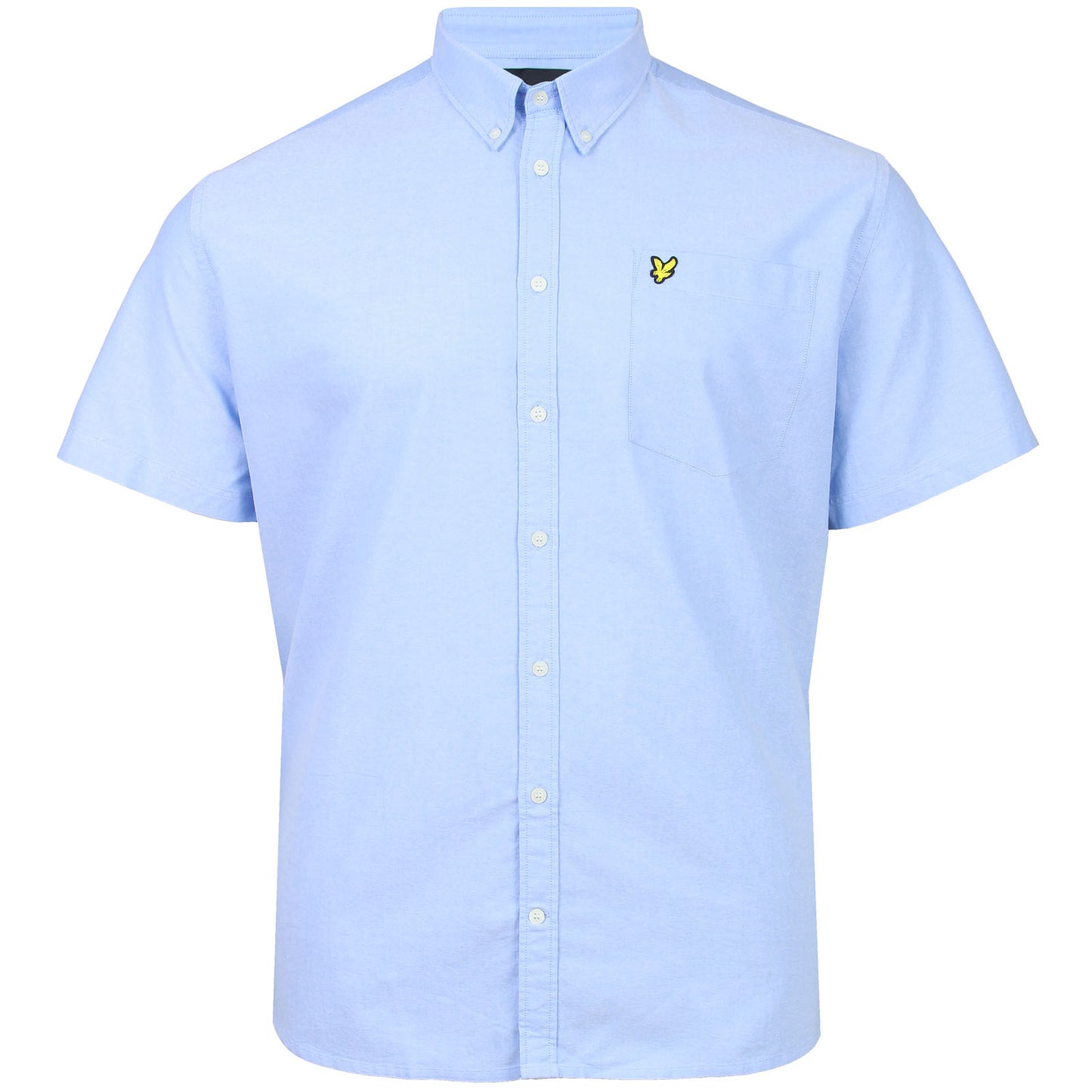 Lyle & Scott Plus Size Oxford Short Sleeve Shirt Riviera