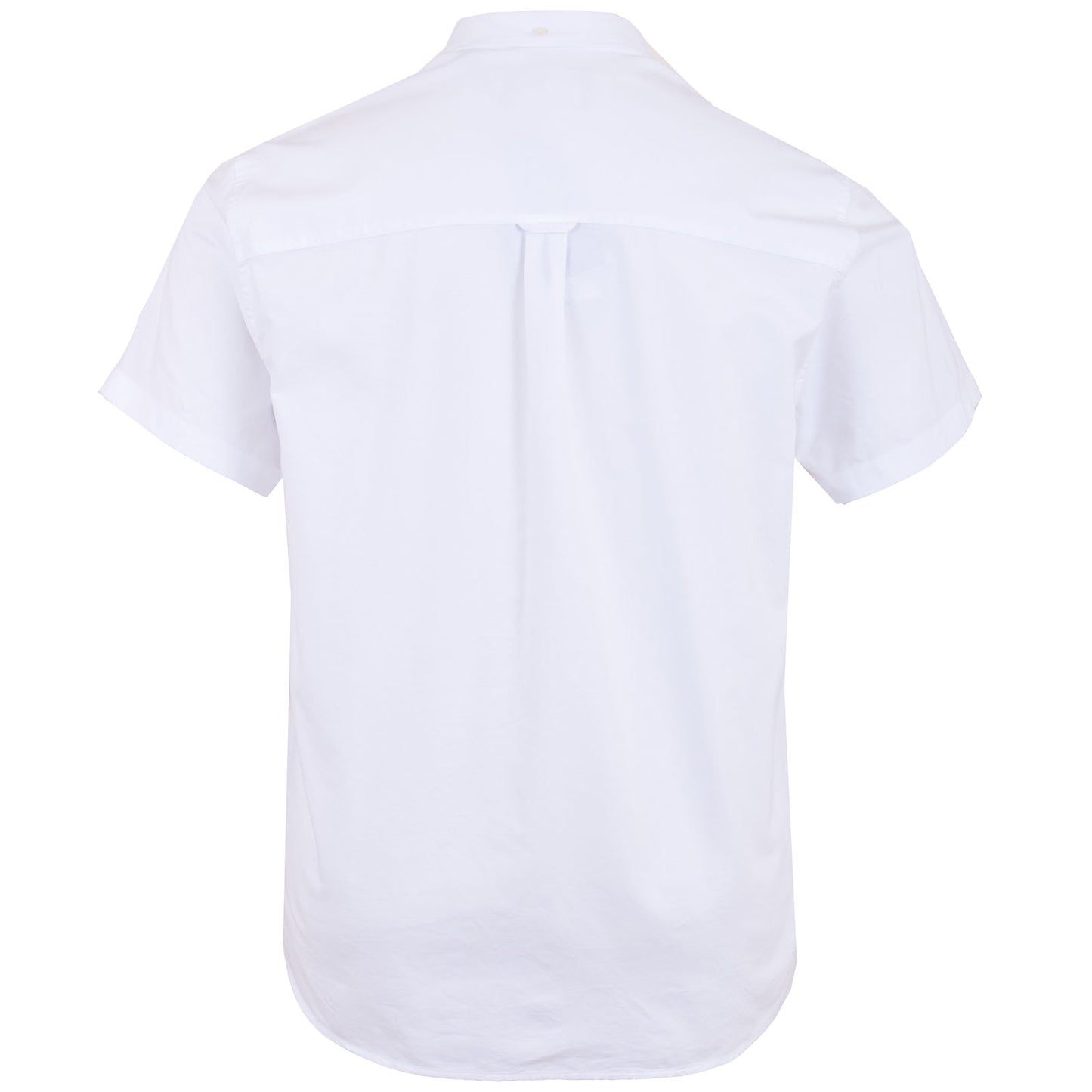 Lyle & Scott Plus Size Sw1304 Oxford Pocket S/S Shirt White