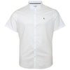 Plus Size Ojwb0037 Oxford Stretch S/S Shirt Bright White